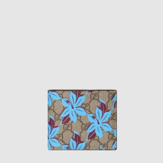 구찌 남/녀 플라워 패턴 반지갑 - Gucci Unisex Flower Pattern Wallet - guw802x