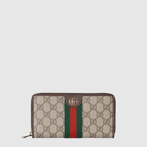 구찌 여성 오피디아 컬렉션 풀 지퍼 지갑 - Gucci Womens Ophidia Collection Full Zipper Wallet - guw766x