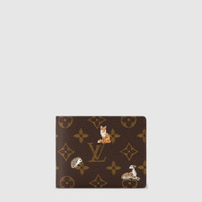 루이비통 남성 멀티플 월릿 모노그램 포레스트 M27057 - Louis vuitton Mens Multiple Wallet Monogram Forest - lvw832x
