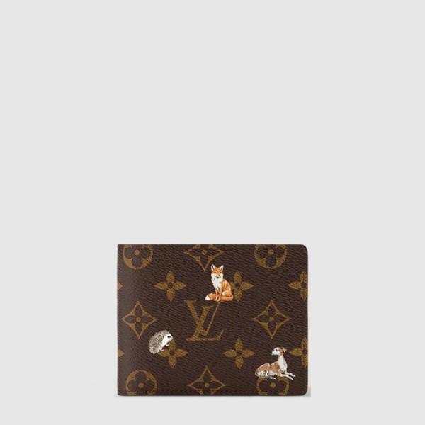 루이비통 남성 멀티플 월릿 모노그램 포레스트 M27057 - Louis vuitton Mens Multiple Wallet Monogram Forest - lvw832x