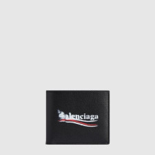 발렌시아가 남성 캐쉬 스퀘어 폴디드 지갑 - Balenciga Mens Cash Square Folded Wallet - baw835x