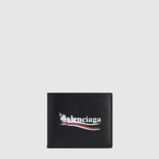 발렌시아가 남성 캐쉬 스퀘어 폴디드 지갑 - Balenciga Mens Cash Square Folded Wallet - baw835x