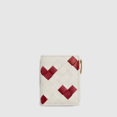 보테가 베네타 여성 인트레치아토 이중 지갑 - Bottega veneta Womens Intrecciato Double Wallet - bvw787x