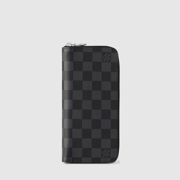 루이비통 남성 지피 월릿 버티컬 다미에 그라파이트 N63095 - Louis vuitton Mens Zippy Wallet Vertical Damier Graphite - lvw847x