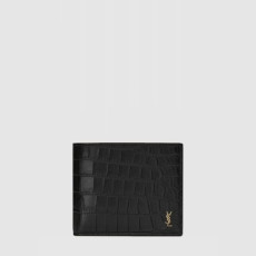 입생로랑 남성 미니 카산드라 이스트웨스트 지갑 - Saint Laurent Mens Mini Cassandre Eastwest Wallet - ysw931x