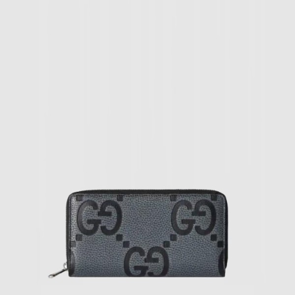 구찌 남성 점보 GG 지퍼 월렛 - Gucci Mens Jumbo GG Zipper Wallet - guw944x