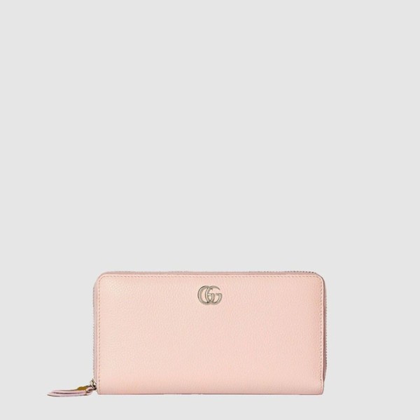 구찌 여성 GG 마몽 바이컬러 지퍼 지갑 - Gucci Womens GG Marmont Bicolor Zipper Wallet - guw1044x