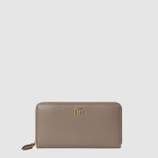 구찌 여성 GG 마몽 바이컬러 지퍼 지갑 - Gucci Womens GG Marmont Bicolor Zipper Wallet - guw1046x