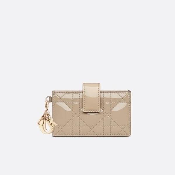 디올 여성 베이지 카드 지갑 - Dior Womens Beige Jasmine Wallet - diw181x