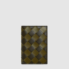 보테가 베네타 남성 인트레치아토 플랩 카드 케이스 - Bottega veneta Mens Intrecciato Flap Card Case - bvw612x
