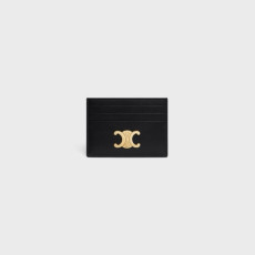 셀린느 여성 블랙 카드 지갑 - Celine Womens Black Card Wallets - cew206x