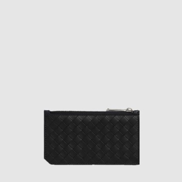 보테가 베네타 남성 인트레치아토 피콜로 지퍼 카드 케이스 - Bottega veneta Mens Intrecciato Piccolo Zipper Card Case - bvw624x