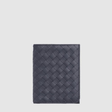 보테가 베네타 남성 인트레치아토 피콜로 플랩 카드 케이스 - Bottega veneta Mens Intrecciato Piccolo Flap Card Case - bvw626x