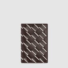 보테가 베네타 남성 인트레치아토 폴드오버 카드 케이스 - Bottega veneta Mens Intrecciato Foldover Card Case - bvw629x