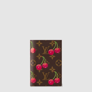 루이비통 여성  LV x TM 체리 패스포트 커버 M13424 - Louis vuitton Womens LV x TM Cherry Passport Cover - lvw353x