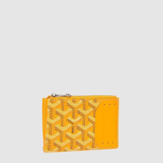 고야드 남/녀 부르봉 지퍼 카드 홀더 - Goyard Unisex Bourbon Zipper Card Holder - gow413x