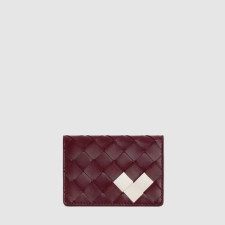 보테가 베네타 남/녀 인트레치아토 명함 케이스 - Bottega veneta Unisex Intrecciato Business Card Case - bvw796x