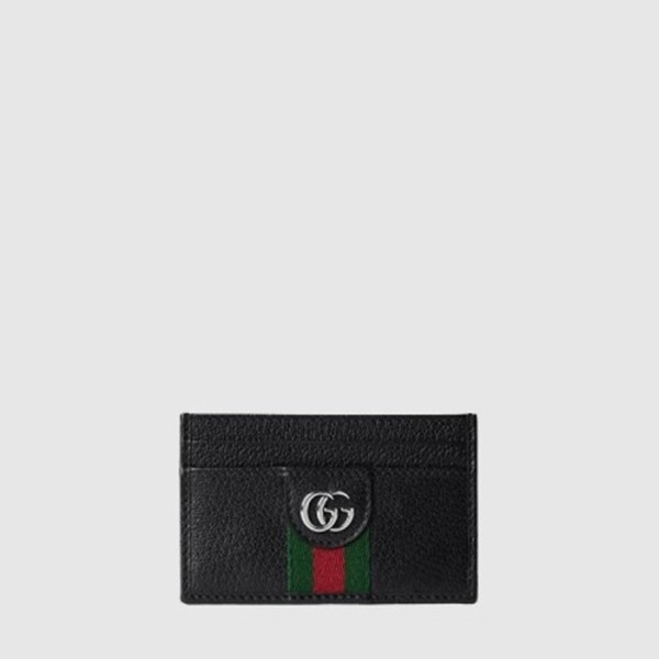 구찌 남/녀 GG 카드 케이스 - Gucci Unisex GG Card Case - guw453x