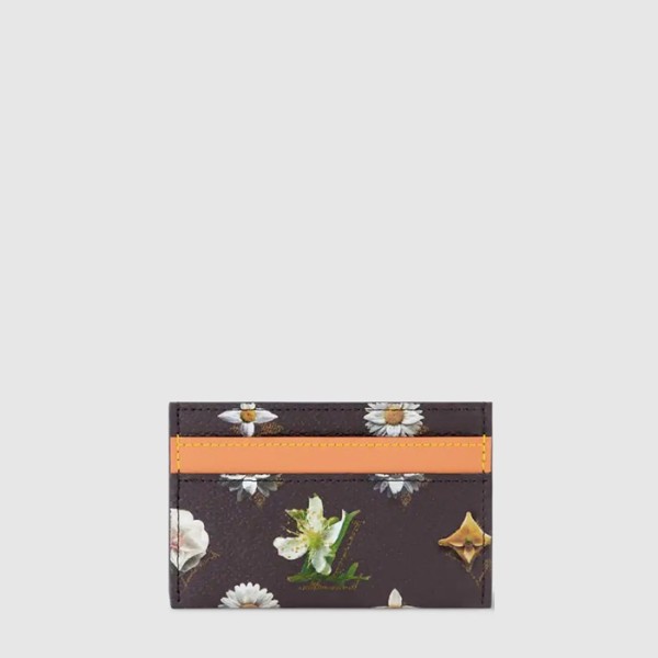 루이비통 남성 더블 카드 홀더 모노그램 플라워 M27551 - Louis vuitton Mens Double Card Holder Monogram Flower - lvw828x