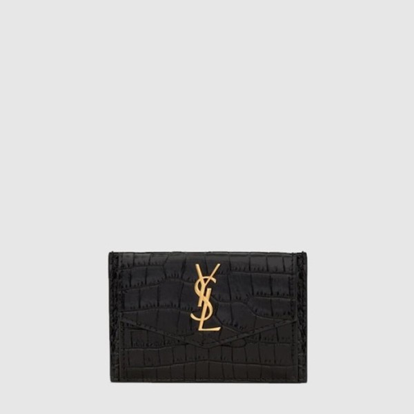 입생로랑 여성 업타운 플랩 카드 케이스 - Saint Laurent Womens Uptown Flap Card Case - ysw703x