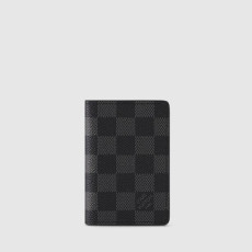 루이비통 남성 포켓 오거나이저 다미에 그라파이트 N63143 - Louis vuitton Mens Pocket Organizer Damier Graphite - lvw862x