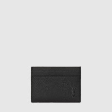입생로랑 남성 아이코닉 시그니처 카드 홀더 - Saint Laurent Mens Iconic Signature Card Holder - ysw936x