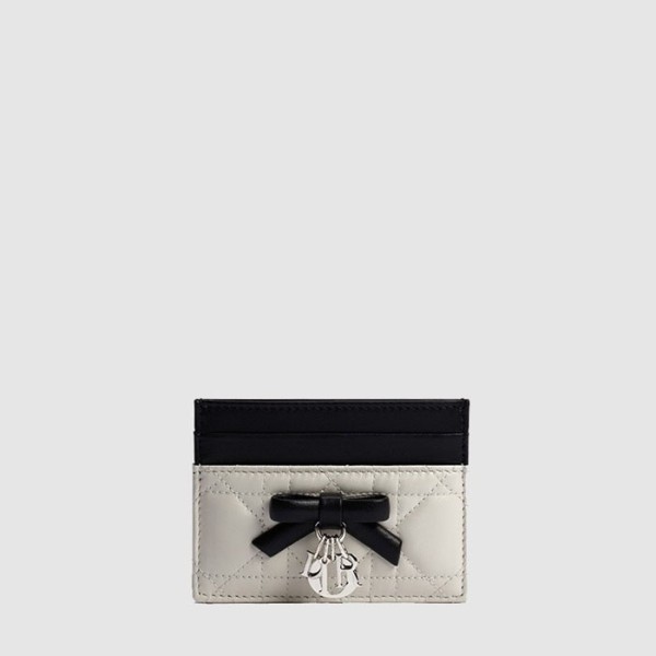 디올 여성 레이디 디올 프리지아 카드 지갑 - Dior Womens Lady Dior Freesia Card Wallet - diw1048x