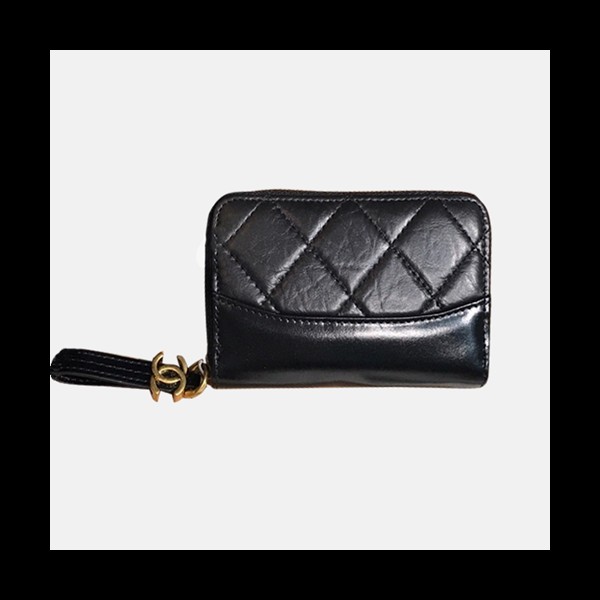 Chanel 2018 Ladies Capuskin Coin Purse - 샤넬 여성 신상 카푸스킨 동전지갑 Cnl0063x.11CM 블랙