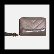 매장판] Chanel 2018 Ladies Capuskin Coin Purse - 샤넬 여성 신상 카푸스킨 동전지갑 Cnl0067x.11CM 카키
