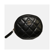 1:1] Chanel 2018 Ladies Sheep Skin Coin Purse - 샤넬 여성 신상 레더 동전지갑 Cnl0103x.10CM 은장