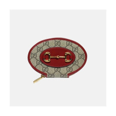 Gucci 2020 Ladies Canvas Coin Wallet ,622040 - 구찌 2020 여성용 캔버스 동전지갑,GUW0150, 브라운레드
