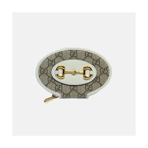 Gucci 2020 Ladies Canvas Coin Wallet ,622040 - 구찌 2020 여성용 캔버스 동전지갑,GUW0151, 브라운화이트