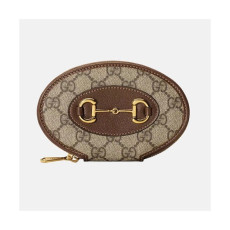 Gucci 2020 Ladies Canvas Coin Wallet ,622040 - 구찌 2020 여성용 캔버스 동전지갑,GUW0152, 브라운