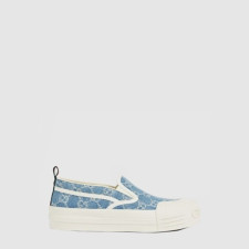 구찌 남성 테니스 1977 슬립온 스니커즈 - Gucci Mens Tennis 1977 Slip-on Sneakers - gus13948x