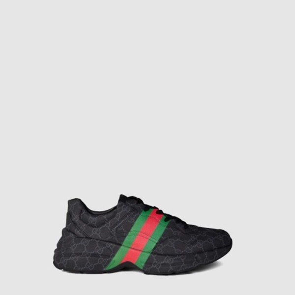 구찌 남성 라이톤 웹 스니커즈 - Gucci Mens Rhyton Web Sneakers - gus13954x