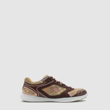 버버리 남/녀 체크 매트릭스 스포츠 스니커즈 - Burberry Unisex Check Matrix Sports Sneakers - bus13860x