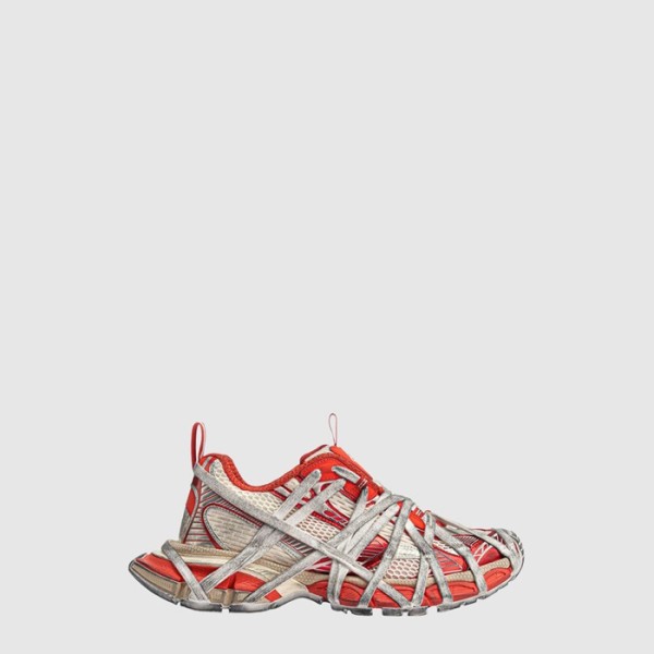 발렌시아가 남/녀 3XL 익스트림 레이스 스니커즈 - Balenciaga Unisex 3XL Extreme Lace Sneakers - bas14117x