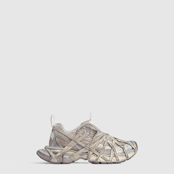 발렌시아가 남/녀 3XL 익스트림 레이스 스니커즈 - Balenciaga Unisex 3XL Extreme Lace Sneakers - bas14123x