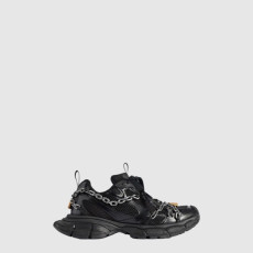 발렌시아가 남/녀 3XL 체인 스니커즈 - Balenciaga Unisex 3XL Chain Sneakers - bas14136x