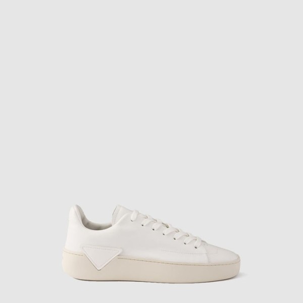 프라다 남/녀 코트 가죽 스니커즈 - Prada Unisex Court Leather Sneaker - prs14529x