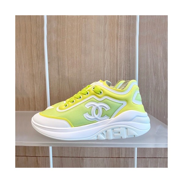 Chanel 2019 Ladies Running Shoes - 샤넬 2019 여성용 런닝슈즈 CHAS0360.Size(225 - 250).옐로우