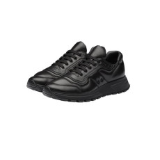 매장판]Prada 2020 Mens Leather Running Shoes - 프라다 2020 남성용 레더 런닝슈즈,PRAS0502,Size(240 - 270).블랙
