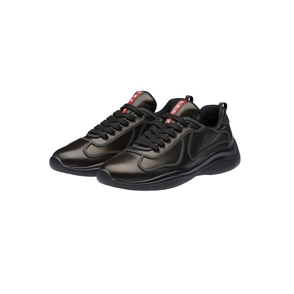 매장판]Prada 2020 Mens Leather Running Shoes - 프라다 2020 남성용 레더 런닝슈즈,PRAS0503,Size(240 - 270).블랙
