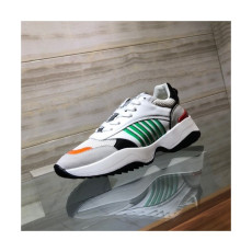 Dsquared2 2020 Mens Leather Running Shoes - 디스퀘어드 2020 남성용 레더 런닝슈즈 DSQS0008,Size (240 - 270).화이트