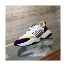 Dsquared2 2020 Mens Leather Running Shoes - 디스퀘어드 2020 남성용 레더 런닝슈즈 DSQS0009,Size (240 - 270).화이트