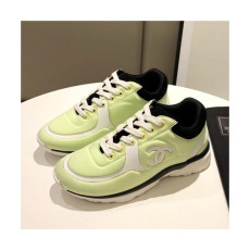 Chanel 2019 Mm / Wm Running Shoes - 샤넬 2019 남여공용 런닝슈즈 CHAS0386.Size(225 - 275).라이트옐로우그린