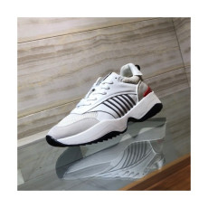 Dsquared2 2020 Mens Leather Running Shoes - 디스퀘어드 2020 남성용 레더 런닝슈즈 DSQS0011,Size (240 - 270).화이트