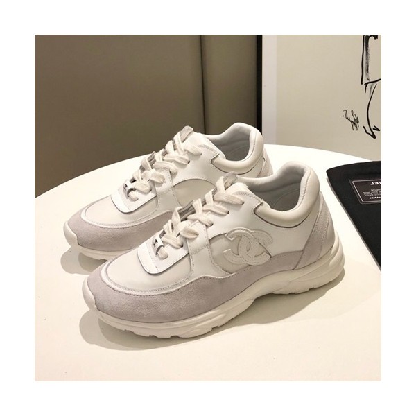 Chanel 2019 Mm / Wm Running Shoes - 샤넬 2019 남여공용 런닝슈즈 CHAS0390.Size(225 - 275).화이트