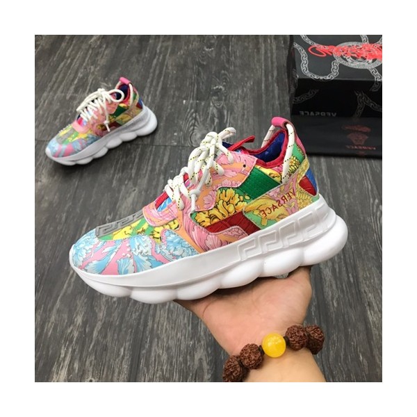 Versace  2019 Mm /Wm Running Shoes - 베르사체 2019 남여공용 런닝슈즈,VERS0033,Size(225 - 280).스카이블루+핑크