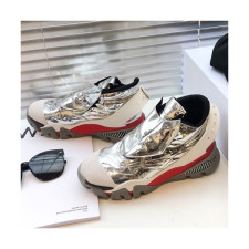 Calvin Klein 2019 Ladies Leather Running Shoes - 캘빈클라인 2019 여성용 레더 런닝슈즈 CKS0001.Size(225 - 250).실버